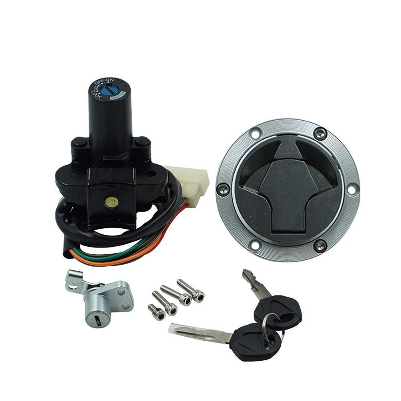 Ghost thorn XDF Compatible for Kawasaki EX300 Ninja 300 2013-2017 Ignition Switch Gas Cap Cover Seat Lock Key Set - Image 1